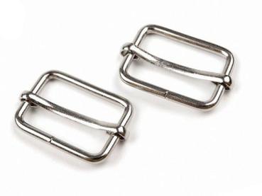 Gurtverschieber Breite 20 mm Nickel